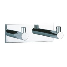 Percha doble suspendida adhesivo Cloe Baño Diseño