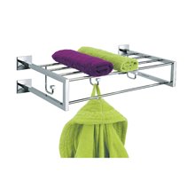 Toallero múltiple con perchas 54cm Luk Baño Diseño