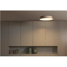 Plafón blanco con LED Tender Faro