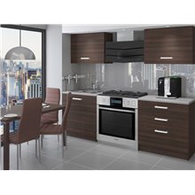 Cocina 120cm castaño Saturno Tarraco