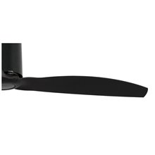 Ventilador de techo negro mate Tube Fan Faro