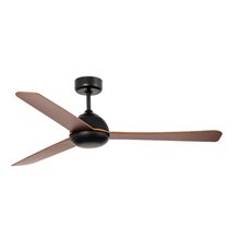 Ventilador de techo negro Grid Faro