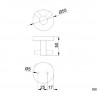 Percha doble niza NOFER