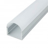 Perfil Tira LED rectangular aluminio 2 cm x1 metro
