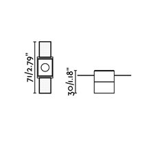 Empotrable de techo trimless Troop-1 Faro