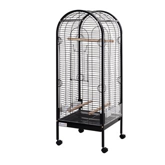 Jaula para p&aacute;jaros con ruedas Pawhut