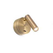 Aplique lector bronce Boc Faro