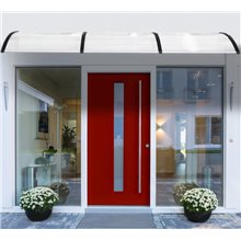 Marquesina de pared 90cmx295cmx25cm Outsunny