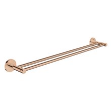 Toallero doble cobre brillo Essentials Grohe