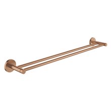 Toallero doble cobre cepillado Essentials Grohe