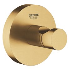Colgador de base circular oro cepillado Essentials Grohe