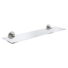 Repisa de cristal supersteel Essentials Grohe