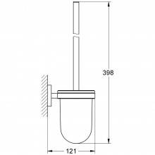 Escobillero de pared oro brillo Essentials Grohe