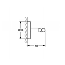 Colgador BauCosmopolitan Grohe