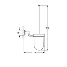 Escobillero de pared Essentials Authentic Grohe