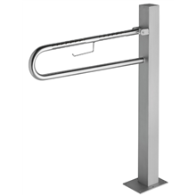 Asidero abatible con pedestal y portarrollos Baño Diseño