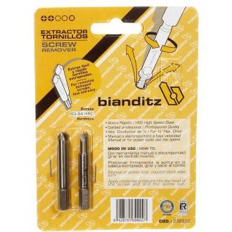 Juego extractor de tornillos Bianditz