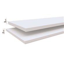 Encimera lisa blanca 2cm Solid Surface Tegler