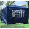 Carpa gazebo transportable azul Outsunny 