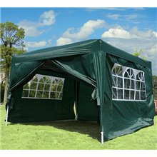 Carpa gazebo transportable verde Outsunny 
