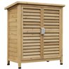 Caseta exterior de almacenamiento Outsunny