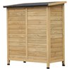 Caseta exterior de almacenamiento Outsunny