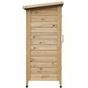 Caseta exterior de almacenamiento Outsunny