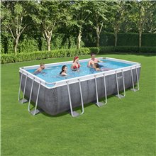 Piscina 549x274cm Power Steel Rectangular Bestway