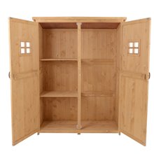 Caseta exterior doble puerta Outsunny