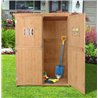 Caseta exterior doble puerta Outsunny