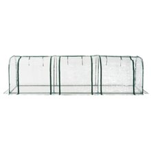 Invernadero transparente 300x100x80 Outsunny