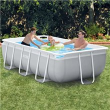 Piscina rectangular Prism Frame con depuradora 300x175 cm Intex