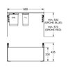 Sistema de residuos extra&iacute;ble 2x8Ly 1x11L Grohe