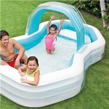 Piscina hinchable octogonal 310x188 Intex