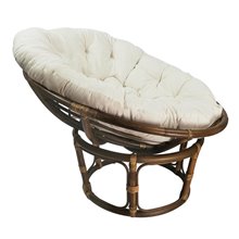Sillón relax de ratán natural Macarena Chillvert