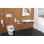 Barra de apoyo basculante WCCARE 75 para inodoro