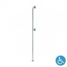 Barra de apoyo a pared y suelo INOX WCCARE 180 con 3 puntos de fijación