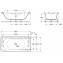 Ba&ntilde;era Rectangular Becool Biplaza 190 ROCA 