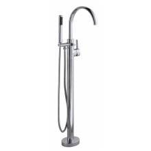 Grifo Mikura de fijación a suelo para bañera con ducha