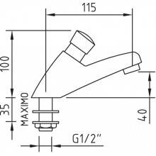 Grifo temporizado 14s