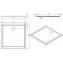 Plato extraplano Stepin 90 x 90 Unisan Sanindusa