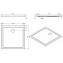 Plato extraplano Stepin Unisan 80 x 80 Sanindusa