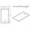 Plato extraplano Stepin 120 x 70 Unisan Sanindusa