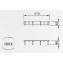 Percha Cromo 4 Urban
