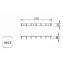 Percha Cromo 7 Urban