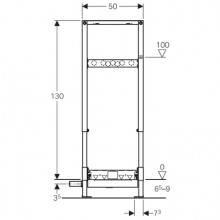 Duofix con Sifón para Ducha pared