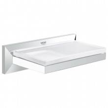 Estante con jabonera cristal Grohe Allure Brillinat 