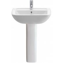 Lavabo con pedestal Smart 60x48 cm