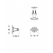 Colgador Grandera Grohe