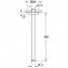 Brazo de techo para ducha de 29,2 cm Cuadrado Grohe Rainshower
